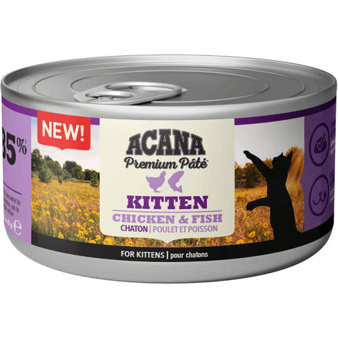 Hrana umeda pentru pisicute Acana Cat Junior Pui & Peste Pate 85g